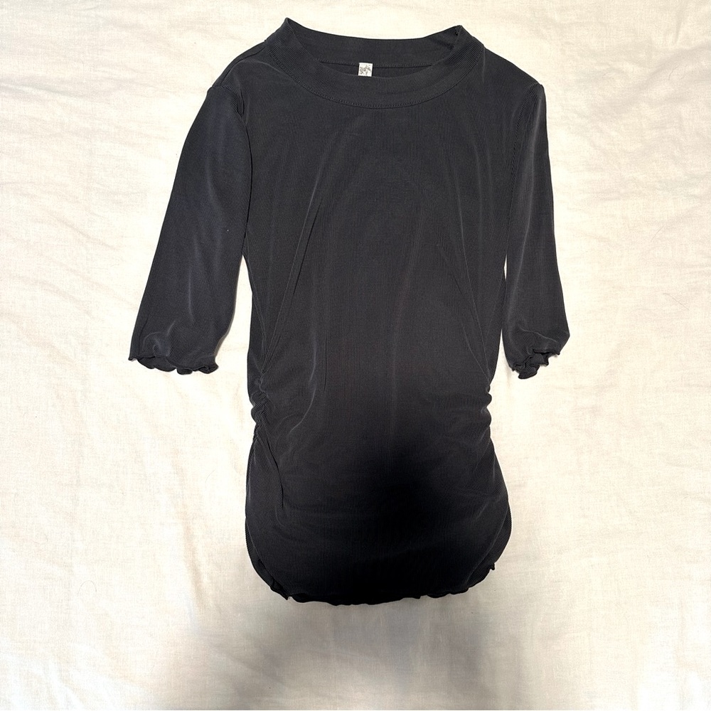 Free people womens quarter sleeve top